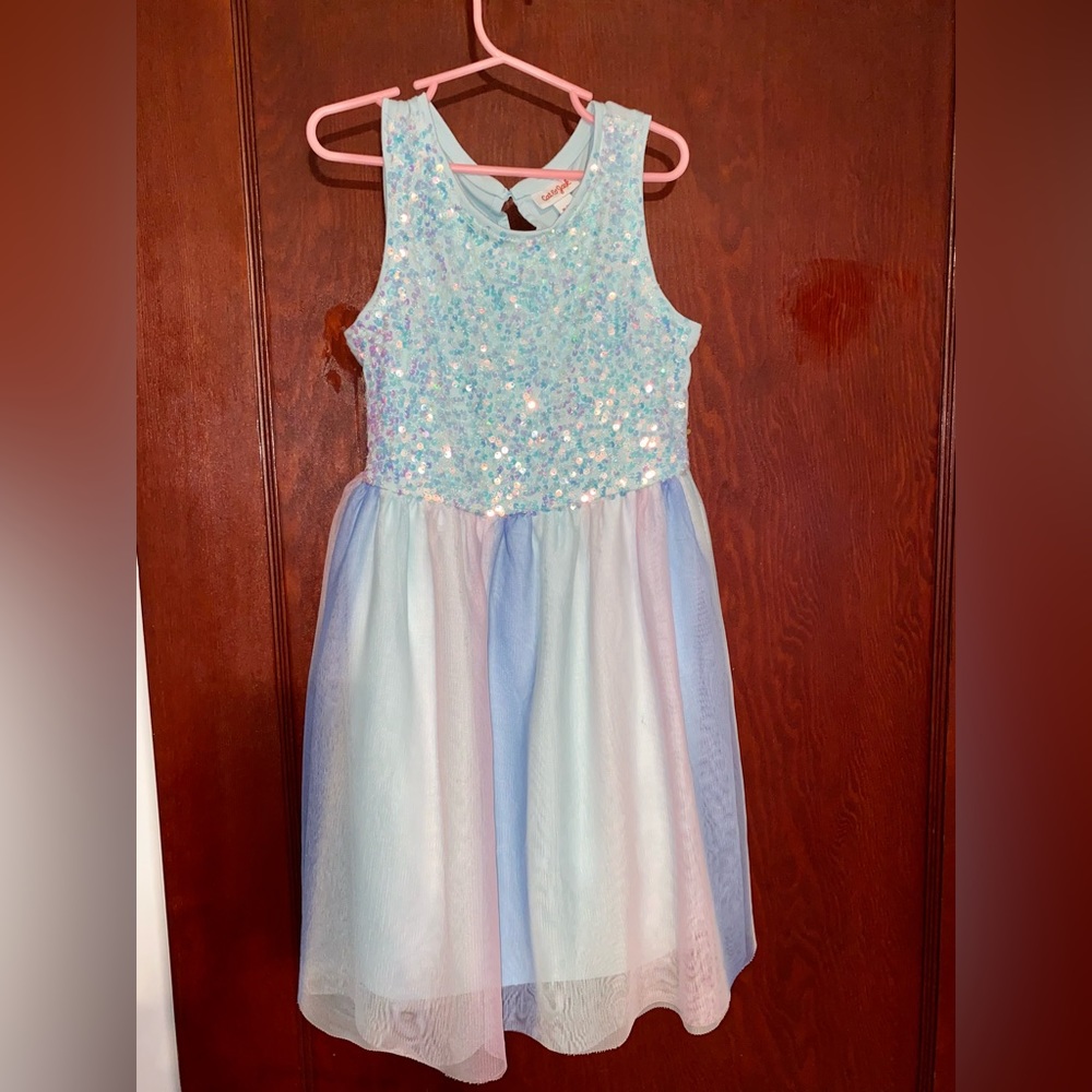 Girls sequin dress